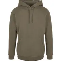 Build Your Brand Basic Hoody Olive - Build Your Brand BB001 - Taille XL