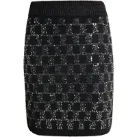 Faina Jupe gris argenté / noir