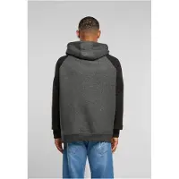 Build Your Brand Basic Raglan Hoodie Gris XL Homme