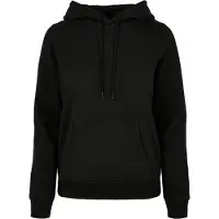Build Your Brand Ladies Basic Hoody Noir - Build Your Brand BB007 - Taille M