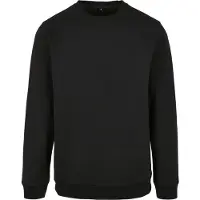 Build Your Brand Basic Crewneck Noir - Build Your Brand BB003 - Taille 3XL