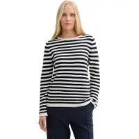 Tom Tailor Ottoman Sweater Blanc M Femme