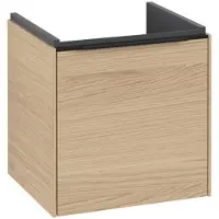 Villeroy & Boch Subway 3.0 armoire sous lavabo, 1 porte butée à gauche, 423x429x378mm, C58101VJ