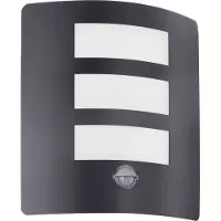 Eglo 74018 Applique murale d'extérieur/1 ANTHRACITE AVEC SENSOR 'RASCINO-E