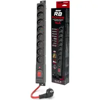 Acar S8 Power Strip 8 Outlets With Switch 3 M Argenté One Size / EU Plug 220V