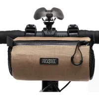 OEM Sacoche de vélo en Cordura - Résistante aux intempéries, durable, pour le transport quotidien à vélo - Sacoche avant avec système de fixation pour la route et le tout-terrain - Marron