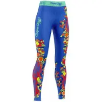 Otso Chupa Chups Gaudi Leggings Bleu S Femme