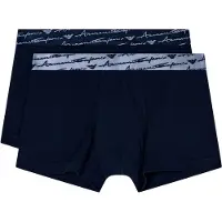 Emporio Armani Boxers marine / bleu clair