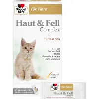 Doppelherz Double cur pour animaux peau&pelage port.compl.cat.25X10 g