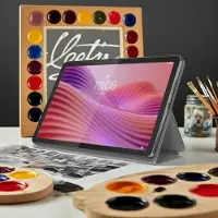 Lenovo Tab Core Bundle 4GB 64GB Processeur MediaTek Helio G85 2,00 GHz , Android 14 ou version ultérieure, 64 Go eMMC 5.1 - EUBNDLLENOVO1
