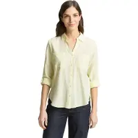 Tom Tailor Chemisier jaune pastel