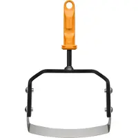 Fiskars Grattoir de désherbage OneClick 15,6 cm - désherbage de surface