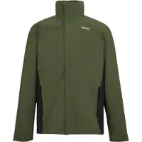 Regatta Veste « Matt II » de , imperméable pour homme RG11505 (5XL) (kaki foncé/noir)