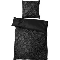 Sanilo Linge de lit 135 x 200 cm, 100 % coton de la plus haute qualité, ensemble 2 pièces, housse de couette, taie d'oreiller 80 x 80 cm - Motif floral