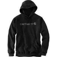 Carhartt Marquette Logo Hoodie Noir L