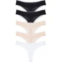 Dorina String nude / noir / blanc