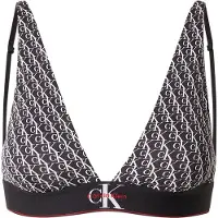 Calvin Klein Underwear Soutien-gorge rouge foncé / noir / blanc