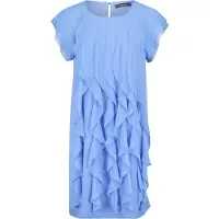 Vera Mont Robe de cocktail bleu roi