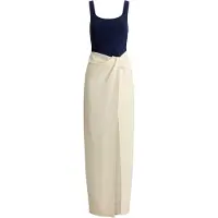 Ralph Lauren Robe crème / bleu marine