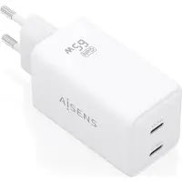Aisens Chargeur Mural Usb-a Et Usb-c Asch-65w2p078-w