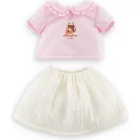 Corolle T-shirt avec petite robe « Petite exploratrice » - 36 cm