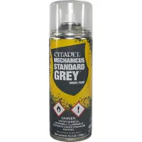 Games Workshop Citadel Bombe sous-couche - Aérosol Mechanicus Standard Grey