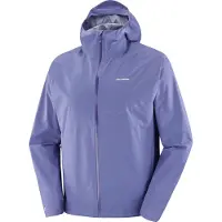 Salomon - Veste de trail imperméable et coupe-vent - Bonatti Waterproof Jkt M Marlin pour Homme - Taille XL - Violet