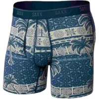 Saxx Quest Quick-dry Mesh Boxers Noir L Homme