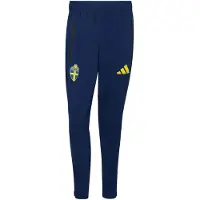 Adidas Pantalon de sport 'Schweden Tiro Tech' bleu marine / jaune