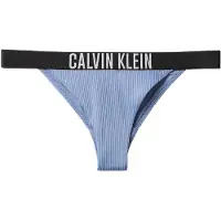 Calvin Klein Swimwear Bas de bikini 'Intense Power' bleu fumé / noir