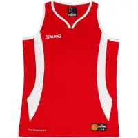 Spalding Jam Sleeveless T-shirt Rouge S Femme