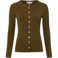 Marie Lund Cardigan olive