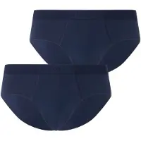 Hanro Slip ' Cotton Essentials ' bleu marine