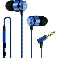 SoundMagic Écouteurs intra-auriculaires - - E50-BL - Antibruit - Filaire - Bleu