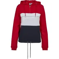 Urban Classics Er Over Sweatshirt Rouge S Femme
