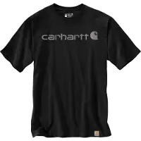 Carhartt Dearborn Relaxed Logo Short Sleeve T-shirt Noir S Homme