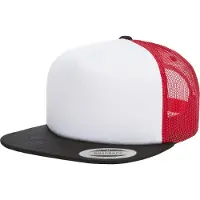 Flexfit Casquette 'Foam' rouge / noir / blanc