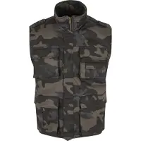 Brandit Gilet 'Ranger' noisette / gris / sapin