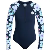 Roxy Active Woman Long Sleeve Front Zip Shorty Noir S Femme