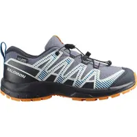 Salomon Xa Pro V8 Wp Hiking Shoes Bleu EU 32 Fille
