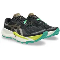 Asics Chaussure de course 'TRABUCO 14' jaune / vert / noir
