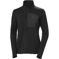 Helly Hansen Versalite 1/2 Zip, pull polaire, femme, noir