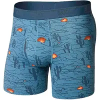 Saxx Quest Quick-dry Mesh Boxers Noir M Homme
