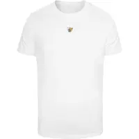 Mister tee T-Shirt 'Skull Bear' beige / noir / blanc