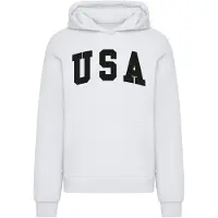 Mister tee Usa Hoodie Blanc M Homme