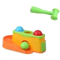 Eurowebbiz Circuit boules et marteau jeu montessori