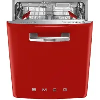 Smeg Lave-vaisselle à Troisième Niveau 50s Style 13 Couverts