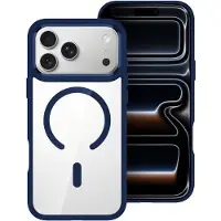 Roar Coque MAG BUMPER compatible avec MagSafe, adaptée à l'iPhone 15, bleu marine