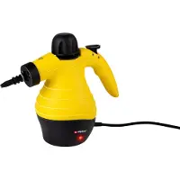 Alpina Steam Cleaner - Nettoyeur vapeur portatif - compact et portable - tue les bactéries - avec 10 accessoires - 1050 Watts