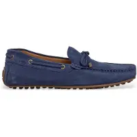 Hackett Driver Laces Boat Shoes Bleu EU 43 Homme